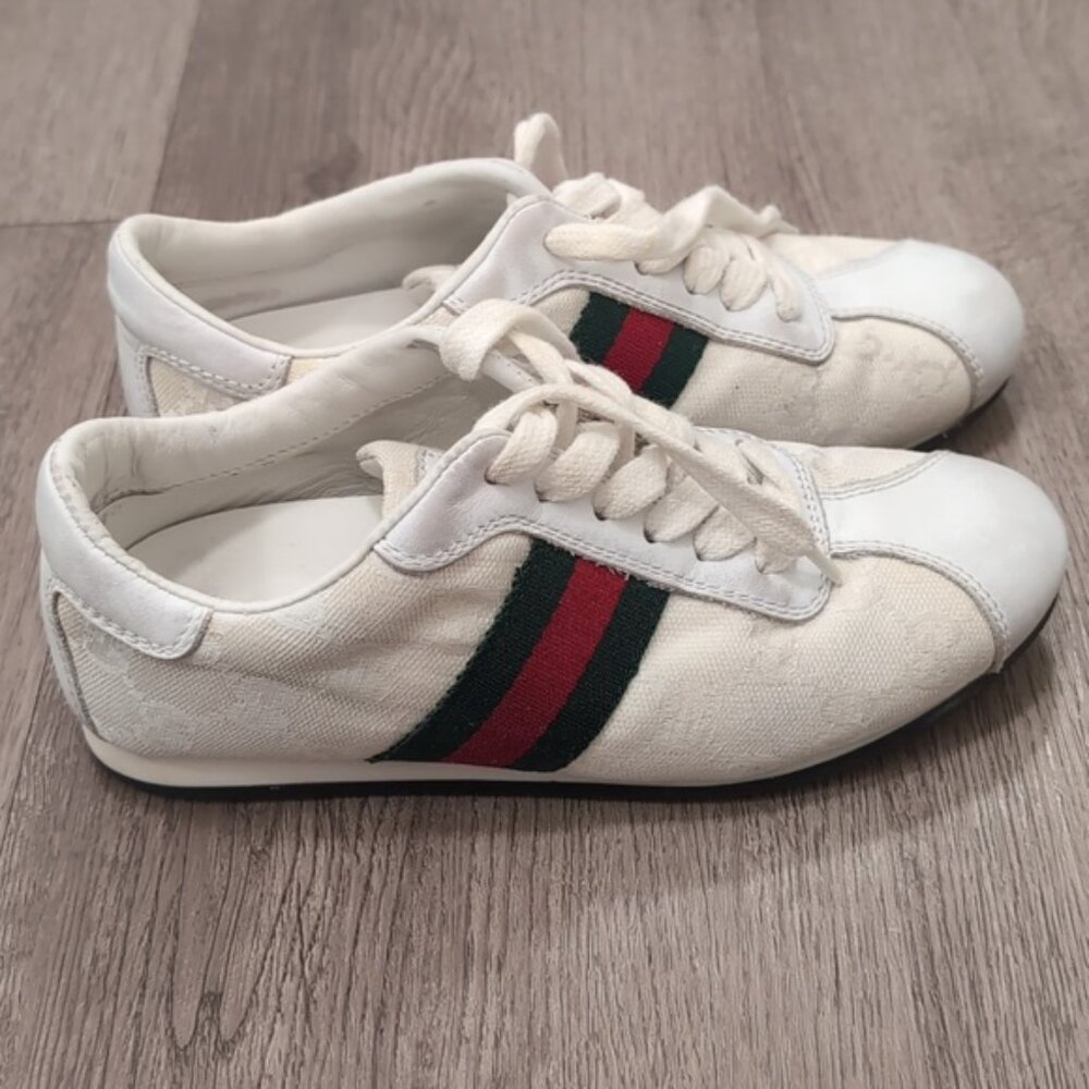 GUCCI Sneakers Girl Sz 13 - Picture 6 of 8